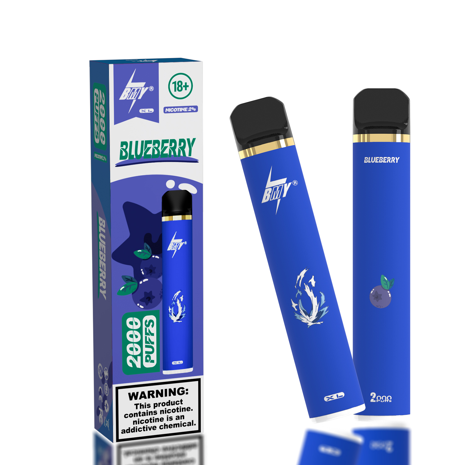 BMY-XL 2000 Puffs Einweg-Vaporizer