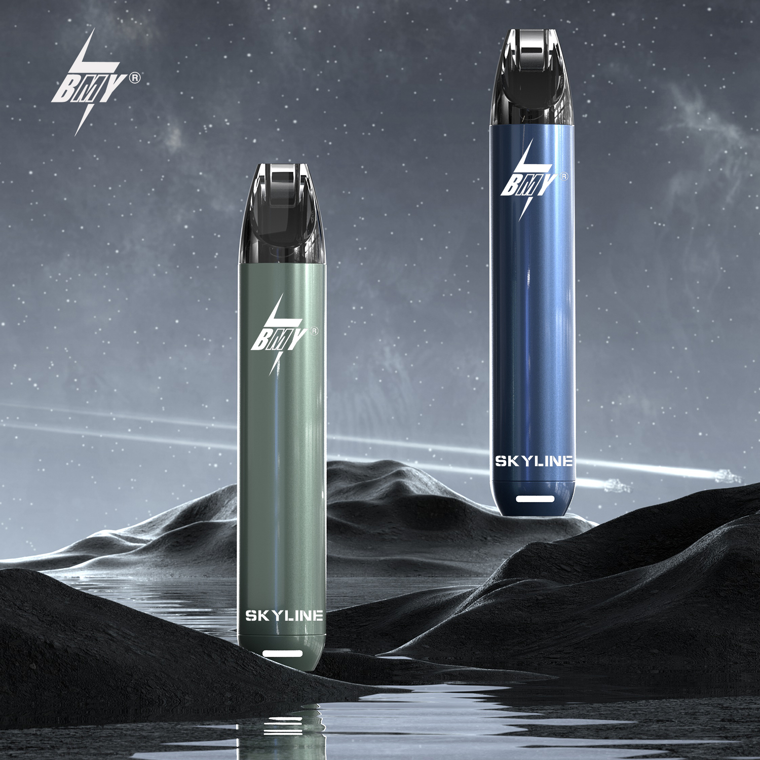 BMY-Skyline 9000 Puffs wiederaufladbarer Einweg-Vaporizer